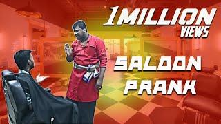 Saloon Prank Part  2  Prankster Rahul  PSR 2019