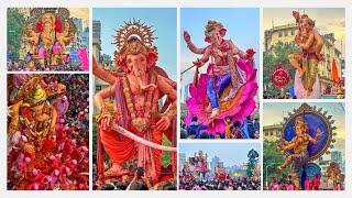 Mumbais Biggest Ganpati Visarjan at Girgaon Chowpatty 2023   Ganesh Chaturthi  Mumbai Cha Ganpati