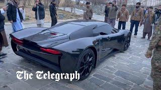 Taliban release first Mada-9 supercar in Kabul Afghanistan