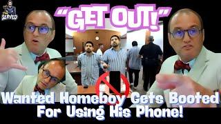 Watch As Judge Gives Defendant The Boot For Phone Use