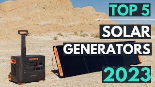 Top 5 Best Solar Generators 2023