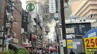 【火事】裏なんば 大阪・千日前付近で火災 現地の動画まとめ