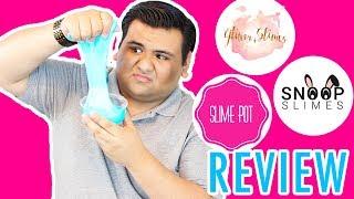 FAMOUS SLIME SHOP PACKAGE REVIEW 100% Honest Slime Review Glitter.Slimes SnoopSlimes & more