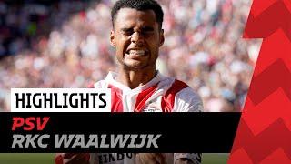 Big relief after 96th minute PENALTY   Highlights PSV - RKC Waalwijk