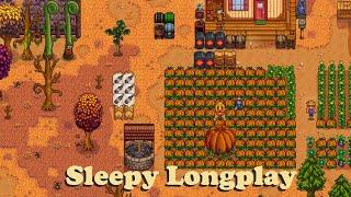 Stardew Valley 1.6 Longplay  Autumn Y1  Getting Ready For Winter No Commentary