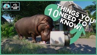 Planet Zoo 10 Things I Wish I Knew Sooner