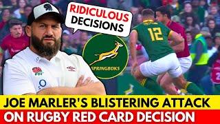 JOE MARLER SLAMS RED CARD DECISION AS COMPLETE AND UTTER NONSENSE  SPRINGBOKS NEWS