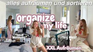 MEINE NEUE WOHNUNG KOMPLETT ORGANISIEREN & SORTIEREN  XXL Aufräumen und Auspacken