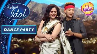 Tu Mera Hero Hai पर Meenakshi जी ने किया Rishi के साथ Dance  Indian Idol S13  Its A Dance Party