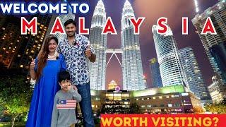 Welcome To Kuala Lumpur  Visting The tallest Twin Towers In The World  Kl Aquarium