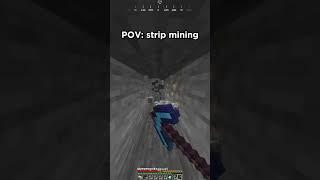 Sisyphus                             #shorts #memes #minecraft strip mining