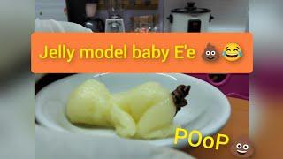 mini cake pudding jelly agar baby Ee baby POOP #miniaturecooking