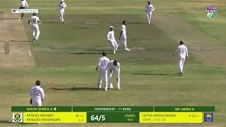 Day 3 Recap  South Africa A vs Sri Lanka A  1st Unofficial Test