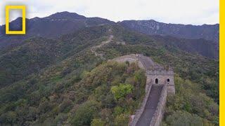 See China’s Iconic Great Wall From Above  National Geographic