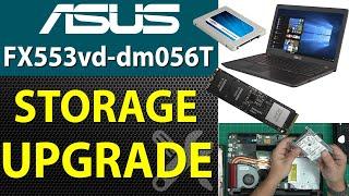 How to Upgrade Storage to SSD on ASUS FX553VD DM056T