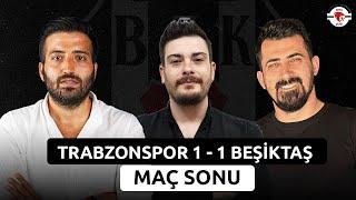 Trabzonspor 1 - 1 Beşiktaş Maç Sonu  Murat Özen Ertan Süzgün ve Serkan Morava