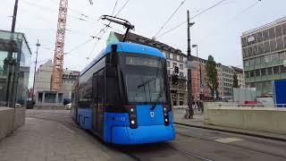 Strassenbahn München 4K