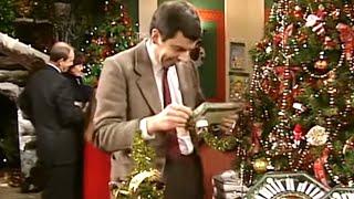 Christmas Shopping  Funny Clip  Classic Mr Bean