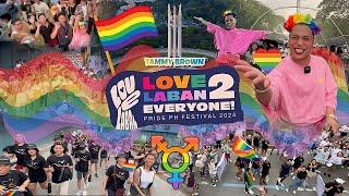 LOVE LABAN 2 EVERYONE  PRIDE PH FESTIVAL 2024  TAMMY BROWN