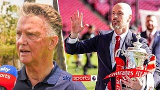 He needs more time  Louis van Gaal on Ten Hag Slot Kompany & more