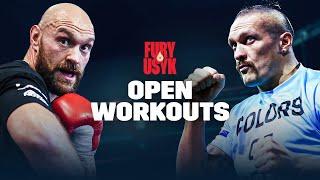 LIVE Tyson Fury vs Oleksandr Usyk  Open Workout  Ring of Fire  DAZN