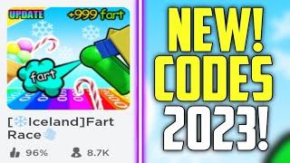 HURRY - NEW FART RACE CODES 2023 Iceland