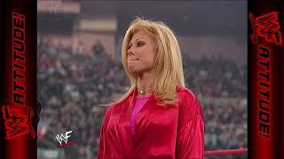 Terri vs. Trish Stratus - Wet T-Shirt Contest  WWF RAW 2002