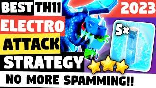 TH11 Electro Dragon Attack Strategy 2023  Best Town Hall 11 War Attack Strategy - Clash Of Clans