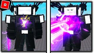 EARLY ACCESS to REWORK UPGRADED TITAN TV MAN MORPH in TEST REALM - Roblox