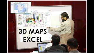 Interactive 3D Maps in Microsoft Excel