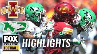 North Dakota Fighting Hawks vs. Iowa State Cyclones Highlights  FOX College Football