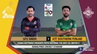 NATIONAL T20 CUP - Sindh Beat Southern Punjab By 5 Wickets