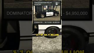 Unreleased Police Car in GTA 5 Online Dominator FX Interceptor