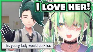 Faunas mind changed so quickly when she found out that Rika is a girl