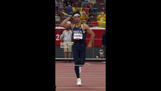 Team Visa Athlete Neeraj Chopra making history in mens javelin