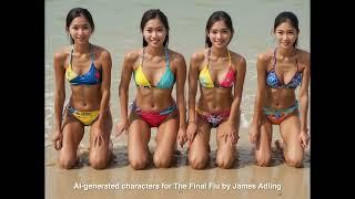 #AI #beauty #asian #skinny  #bikini #beach Thailand