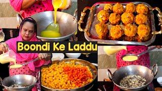 Boondi Ke Laddu  Boondi Ladoo Recipe  How To Make Boondi Ladoo  Bundi Ke Ladoo Kaise Banaye