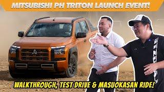 Vlog Mitsubishi Triton Walkthrough  Quick Test  Masuoka-san Ride  TEST DRIVE PH