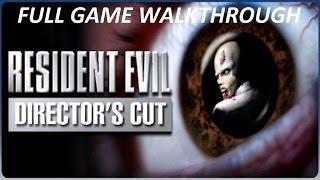 Resident Evil Directors Cut Walkthrough  Complete Game 【HD】