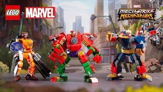 Mechasaurs and LEGO MARVEL Deploy  Marvels Avengers Mech Strike Mechasaurs