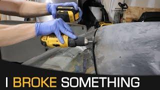 How To Paint Car at Home - Step 3 Last Minute Body Work & Flux Core Welding