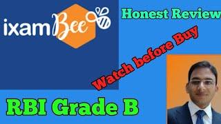 iXambee RBI grade B comprehensive course Full review  RBI online course review in 2021