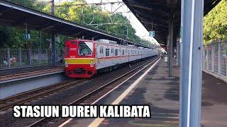 Hunting Kereta Api Di Stasiun Duren Kalibata Pada Pagi Hari