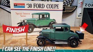 Final progress video on the 1930 Model A Coupe Gandalf the Green recreation.