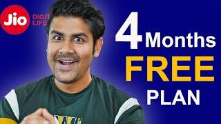 4 Months Free Unlimited Jio - Secret Jio Plans to Save Money Only Calling Unlimited Data