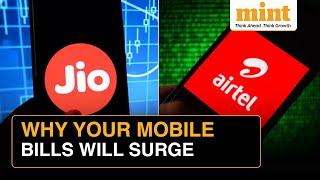 Reliance Jio Airtel Tariff Hikes Decoded  Prices Increased Upto 25% Free 5G Access Limited