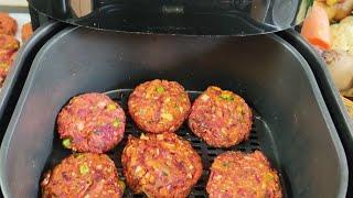 Airfryer Recipe Mixed Vegetable CutletHealthy SnacksVegetable Tikki No Fry SnacksBreakfast Idea