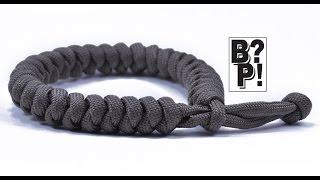 Make the Snake Knot Paracord Bracelet w Mad Max Style Closure  - BoredParacord.com