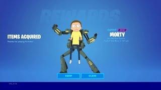 How To Get NEW MORTY SKIN in FORTNITE