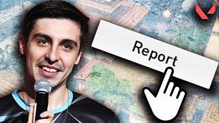 WATCH ME REPORT A CHEATER  Valorant  Shroud